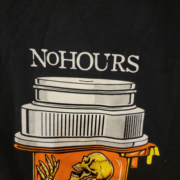 No Hours Numb Print Tee Mens Large - Picture 5 of 8